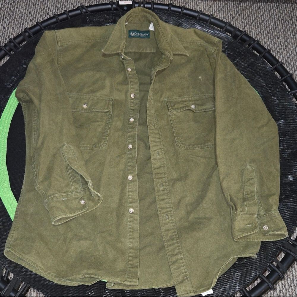 Gander Mountain Olive Green Men's Shirt